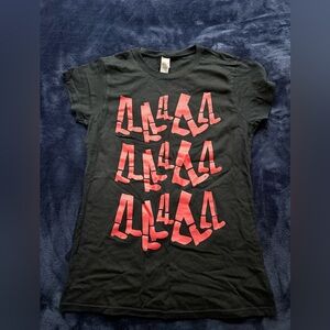 Women's DEPECHE MODE Global Spirit Tour shirt sz Med 2017 Official Merchadise DM